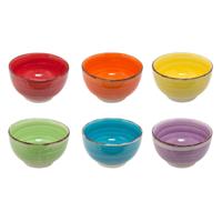 Studio Tavola Gekleurde Kommen Sunny (Ø14 cm)(6 stuks) - thumbnail