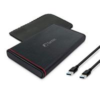 FANTEC 1661 Externe harde schijf, behuizing voor 6,35 cm (2,5 inch) SATA i/II/III harde schijf/Solid State Drive, zwart - thumbnail
