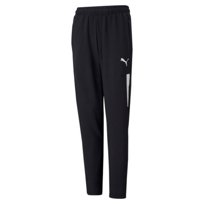 PUMA teamLIGA Pro Trainingsbroek Kids Zwart Wit