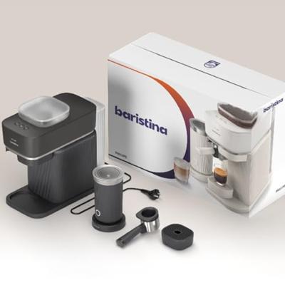 Philips BAR303/60 Baristina Espresso Koffiemachine - Zwart met Baristina Melkopschuimer Bundel Philips BAR303/60 Baristina Espresso Koffiemachine - Zwart met Baristina Melkopschuimer Bundel