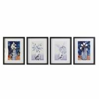 Schilderij DKD Home Decor Vaas (35 x 2,5 x 45 cm) (35 x 2 x 45 cm) (4 Stuks) - thumbnail
