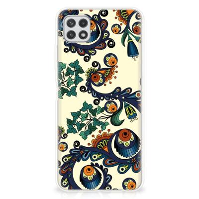 Siliconen Hoesje Samsung Galaxy A22 5G Barok Flower Siliconen Hoesje Samsung Galaxy A22 5G Barok Flower