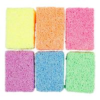 Creativ Company Soft foam clay neon kleuren, 6x10gr. - thumbnail