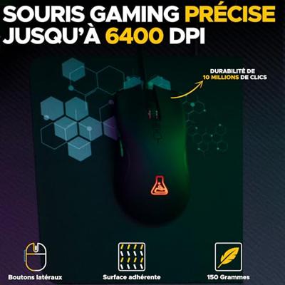 Toetsenbord en muis The G-Lab COMBO NATRIUM