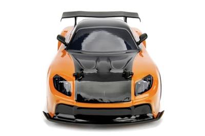 JADA TOYS 253209001 Fast & Furious RC Drift Mazda RX-7 1:10 RC modelauto voor beginners Elektro Straatmodel