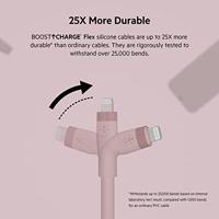 Belkin BOOSTCHARGE Flex USB-C-kabel met Lightning-connector - thumbnail