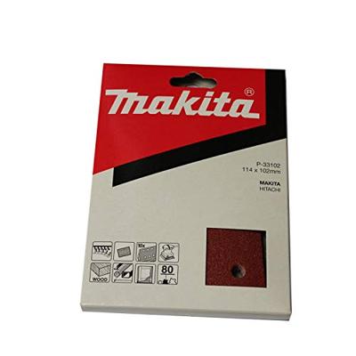 Makita P-42438 Schuurvel K80 114x102 red VE=50
