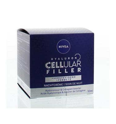 Nivea CELLular Expert Filler Opvullende Anti-Age Nachtcrème Nivea CELLular Expert Filler Opvullende Anti-Age Nachtcrème