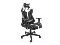 FURY Avenger XL Universele gamestoel Gecapitonneerde zitting Zwart, Wit - thumbnail