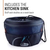 GSI Outdoors Bugaboo Base Camper Largenenset Pan Grijs/Blauw - thumbnail