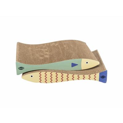 Krabpaal voor Katten Trixie Crème Munt Karton 40 × 30 × 11 cm (2 Onderdelen) (2 Stuks) - thumbnail