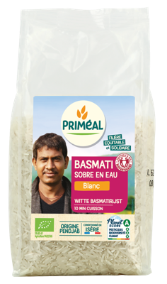 Witte basmati rijst bio 1 Kilogram Witte basmati rijst bio 1 Kilogram