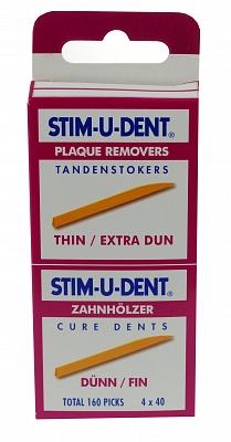Stim-U-Dent Tanden Stokers Dun/Extra Dun 160st