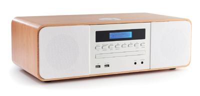 Thomson MIC201IBT Micro HiFi-systeem - Bluetooth - Radio - CD - MP3 - USB - Wit + Inductie