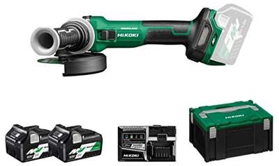 Hikoki Accu haakse slijpmachine | 36V | 125 mm | Inclusief snellader | 2 MV accu's | In HSC III G3613DEWQZ Hikoki Accu haakse slijpmachine | 36V | 125 mm | Inclusief snellader | 2 MV accu's | In HSC III G3613DEWQZ