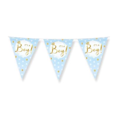 Party Flags foil It&apos;s a boy!