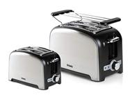 Domo Broodrooster B-Smart, voor 4 sneden brood, zwart - thumbnail