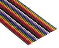 3M 3302/10 100 SF Lintkabel Rastermaat: 1.27 mm 10 x 0.08 mm² Bont per meter - thumbnail