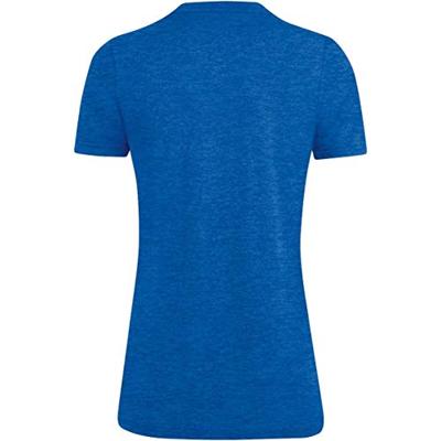 JAKO 6129D T-Shirt Premium Basics Dames - Royal Gemeleerd - 40