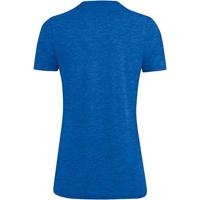 JAKO 6129D T-Shirt Premium Basics Dames - Royal Gemeleerd - 40 - thumbnail