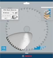 Bosch Accessories Multi Material 2608640513 Hardmetaal-cirkelzaagblad 230 x 30 x 2.4 mm Aantal tanden: 64 1 stuk(s) - thumbnail