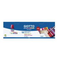 Tempera Giotto Decor Multicolour 12 Onderdelen 25 ml (12 Stuks) - thumbnail