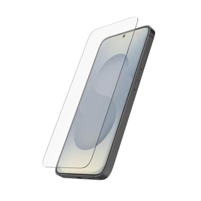 Hama Beschermglas voor mobiele telefoon voor Samsung Galaxy S25+ (displaybescherming, ultra-helder, anti-vingerafdruk, montagehulp, volledige bescherming 9H ultradun, case-friendly, krasbestendig,