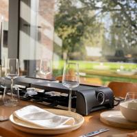 LIVOO DOC185 Raclette set 12 personen - Zwart - thumbnail