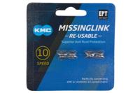 KMC Kettingschakel 10-speed 2 stuks - Zilver - thumbnail