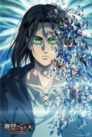 Poster Attack on Titan - Eren Yeager 61x91,5cm - thumbnail