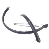 Sunnywhe Sunny wheel kunststof spatbordset 28 inch mat zwart 50 mm - thumbnail