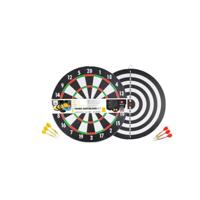 Longfield Dartbord papier, dikte 1 cm met 6 darts - thumbnail