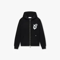Croyez Fluffy Essence Knit Zip Hoodie Heren Zwart - Maat XS - Kleur: Zwart | Soccerfanshop - thumbnail