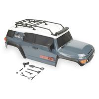 FTX - Outback Geo 4X4 Assembled Body W/Accessories - Grey (FTX9945G) - thumbnail