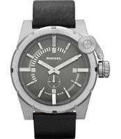 Horlogeband Diesel DZ4271 Leder Zwart 24mm - thumbnail