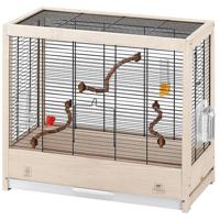 Ferplast vogelkooi Giulietta 4 hout 57 x 50 x 30 cm bruin - thumbnail