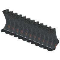 STAPP Wandelsokken Techno Bamboo Dark Grey Orange-47/50 - thumbnail