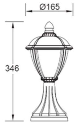 Lutec Unite LED-Sokkellamp (zwart) Lutec Unite LED-Sokkellamp (zwart)