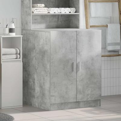 Wasmachinekast 70,5x71,5x91,5 cm betongrijs