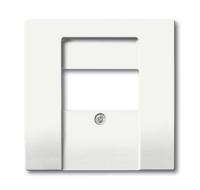 Busch-Jaeger 2CKA001710A3926 TAE-contactdoos Afdekking Future lineair Wit, Verkeerswit 1 stuk(s) - thumbnail