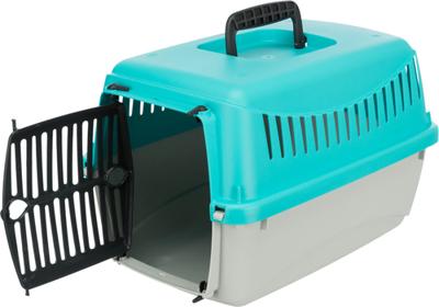 TRIXIE VERVOERSBOX CAPRI ANTRACIET / GROEN 39X26X25 CM