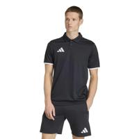 adidas Entrada 26 Polo Zwart Wit - thumbnail