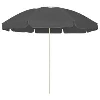 Strandparasol 240 cm antracietkleurig - thumbnail