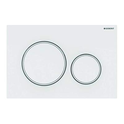 Geberit Sigma 20 bedieningspaneel glans wit/mat wit voor Sigma reservoirs 8cm (UP720) en 12cm (UP320) Geberit Sigma 20 bedieningspaneel glans wit/mat wit voor Sigma reservoirs 8cm (UP720) en 12cm (UP320)