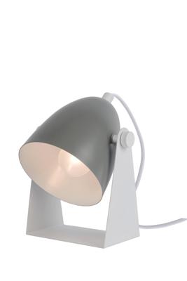 Lucide CHAGO - Tafellamp - 1xE14 - Grijs Lucide CHAGO - Tafellamp - 1xE14 - Grijs
