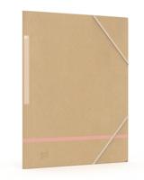 Oxford Touareg elastomap, uit karton, ft A4, naturel en geassorteerde kleuren, pak van 5 stuks - thumbnail