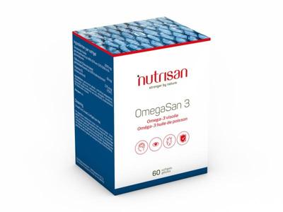 Nutrisan OmegaSan 3 Omega-3 Visolie 60Capsules
