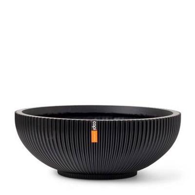 Capi Schaal groove d40h15cm zwart