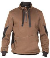 DASSY sweater stellar bruin/grijs s - thumbnail