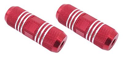 Edge Voetsteunset freestyle 80 mm op 3/8" as - rood Edge Voetsteunset freestyle 80 mm op 3/8" as - rood